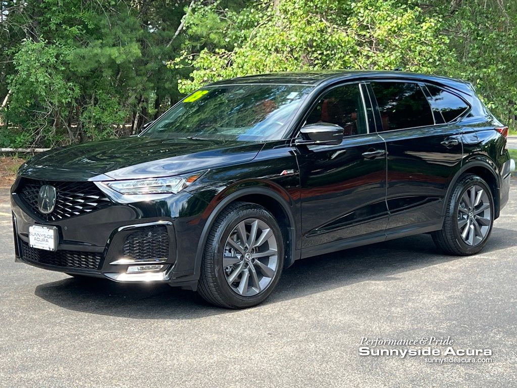 Majestic Black Pearl 2025 Acura MDX SUV / Crossover All-Wheel Drive Automatic