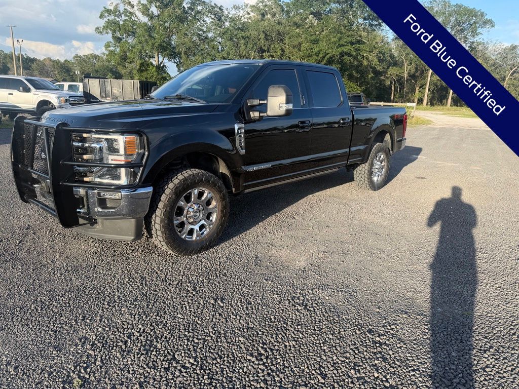 Black Metallic 2022 Ford F-350 Super Duty Pickup Truck Four-Wheel Drive Automatic
