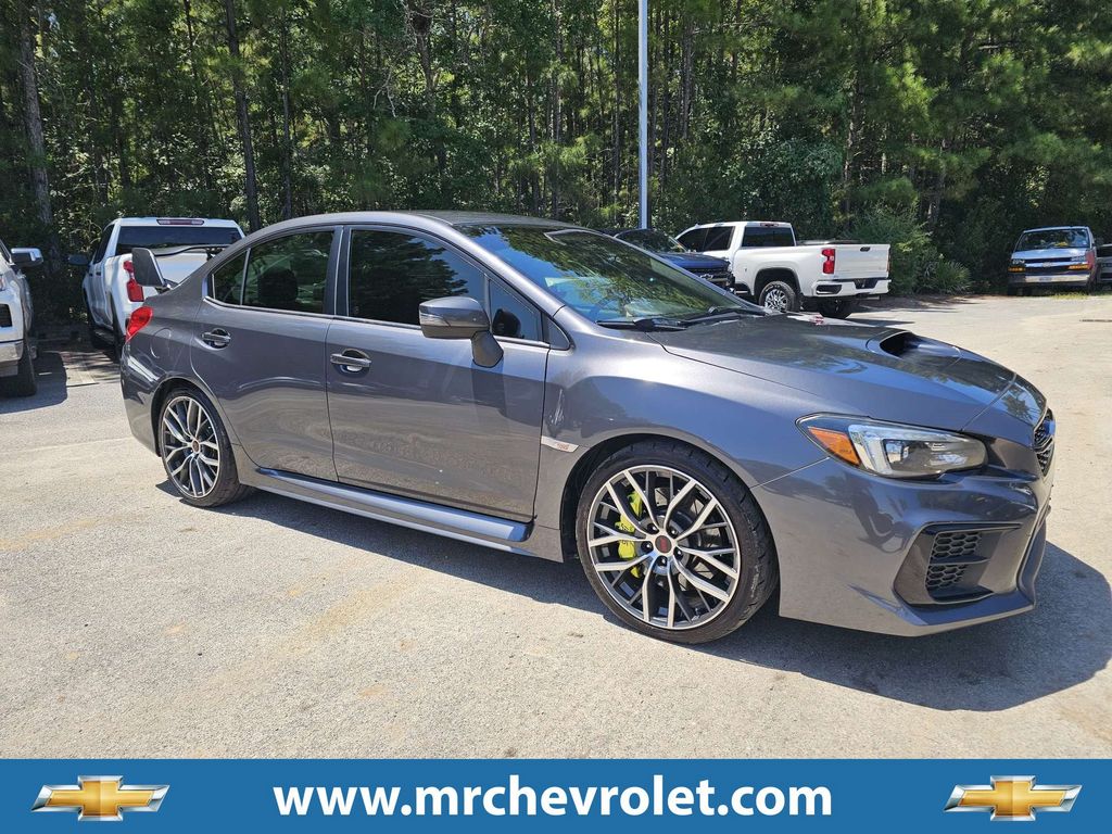 Magnetite Gray Metallic 2020 Subaru WRX STI Sedan All-Wheel Drive 6-Speed Manual