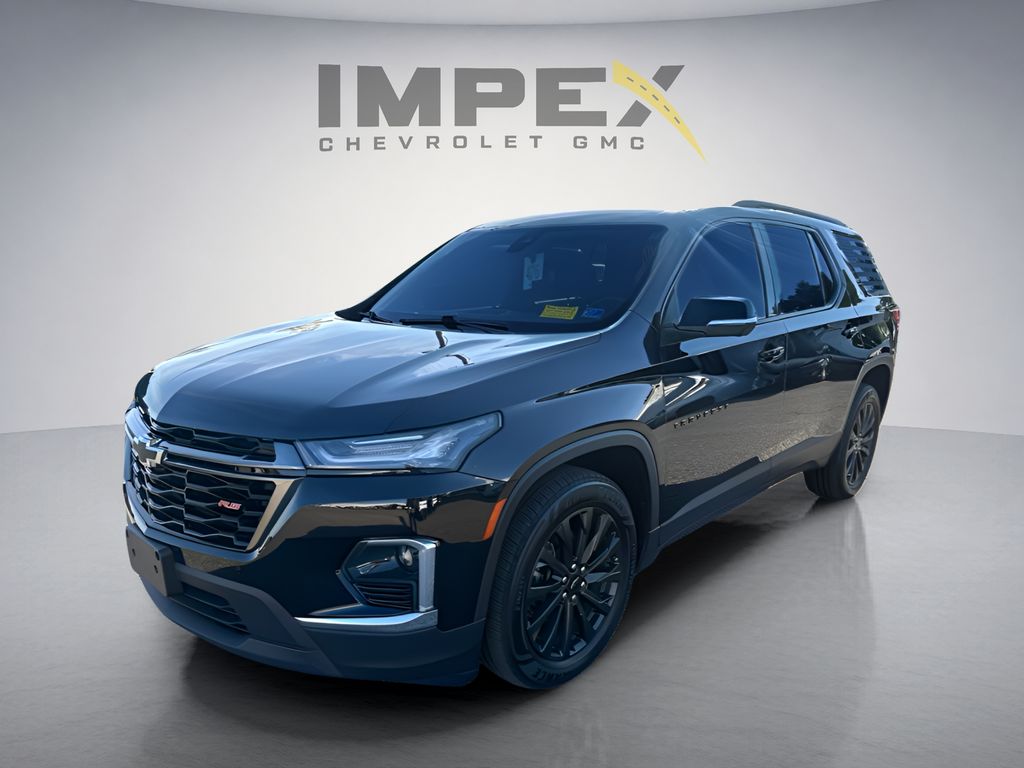 Mosaic Black Metallic 2023 Chevrolet Traverse SUV / Crossover Four-Wheel Drive 9-Speed Automatic