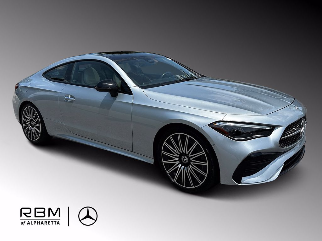 Silver 2026 Mercedes-Benz CLE Coupe All-Wheel Drive 9-Speed Automatic