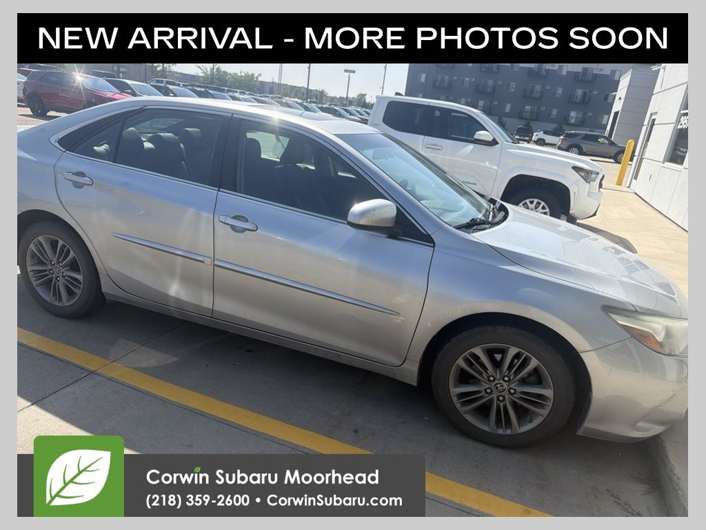 Celestial Silver Metallic 2016 Toyota Camry Sedan Front-Wheel Drive 6-Speed Automatic