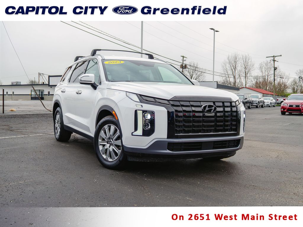 Hyper White 2023 Hyundai Palisade SEL AWD SUV / Crossover All-Wheel Drive 8-Speed Automatic