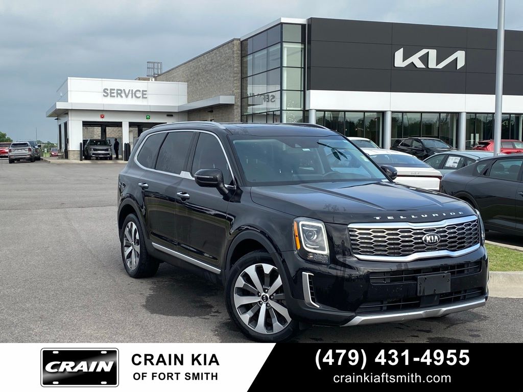 Black Copper 2021 Kia Telluride S AWD SUV / Crossover All-Wheel Drive 8-Speed Automatic