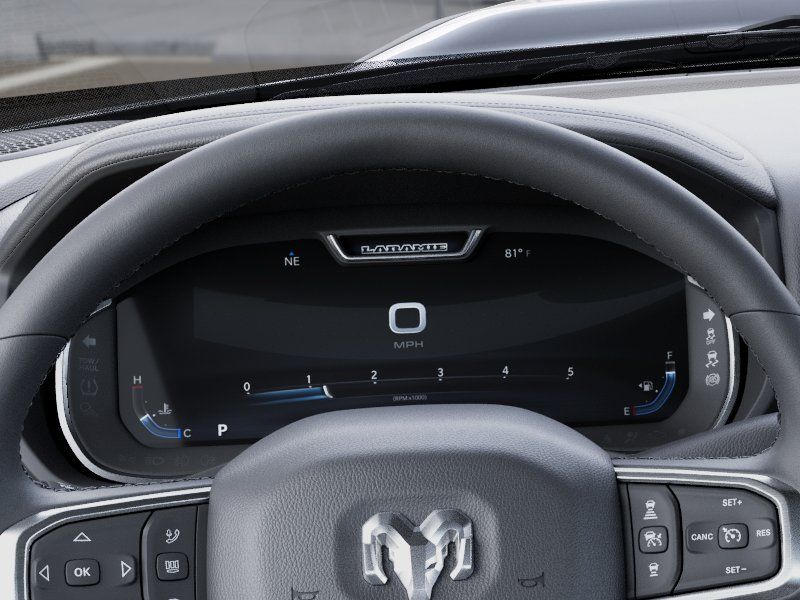 New 2026 Diamond Black Crystal Pearlcoat Ram Laramie image 17