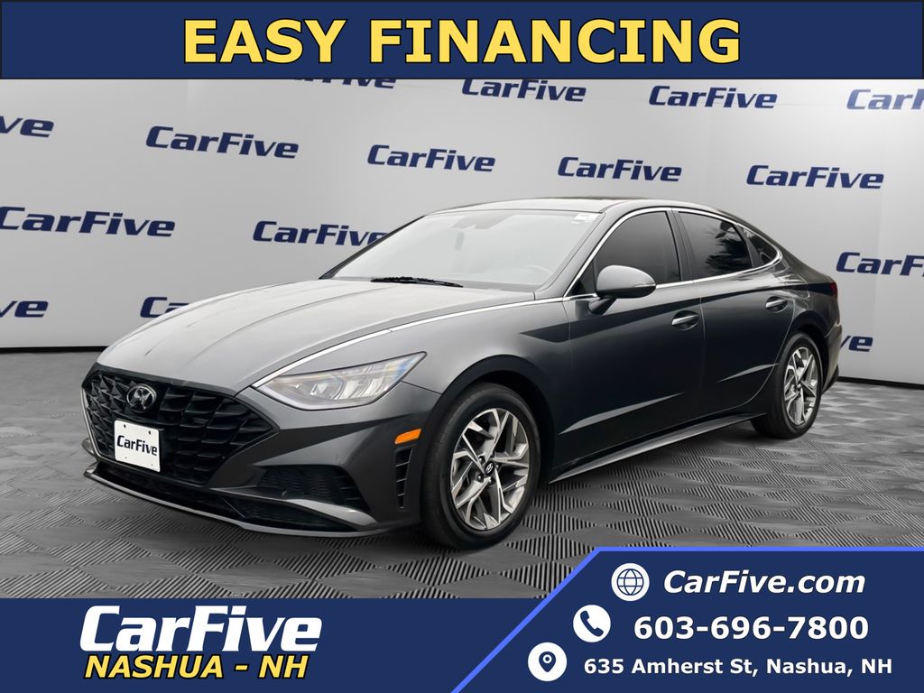 Portofino Gray 2023 Hyundai Sonata SEL FWD Sedan Front-Wheel Drive 8-Speed Automatic