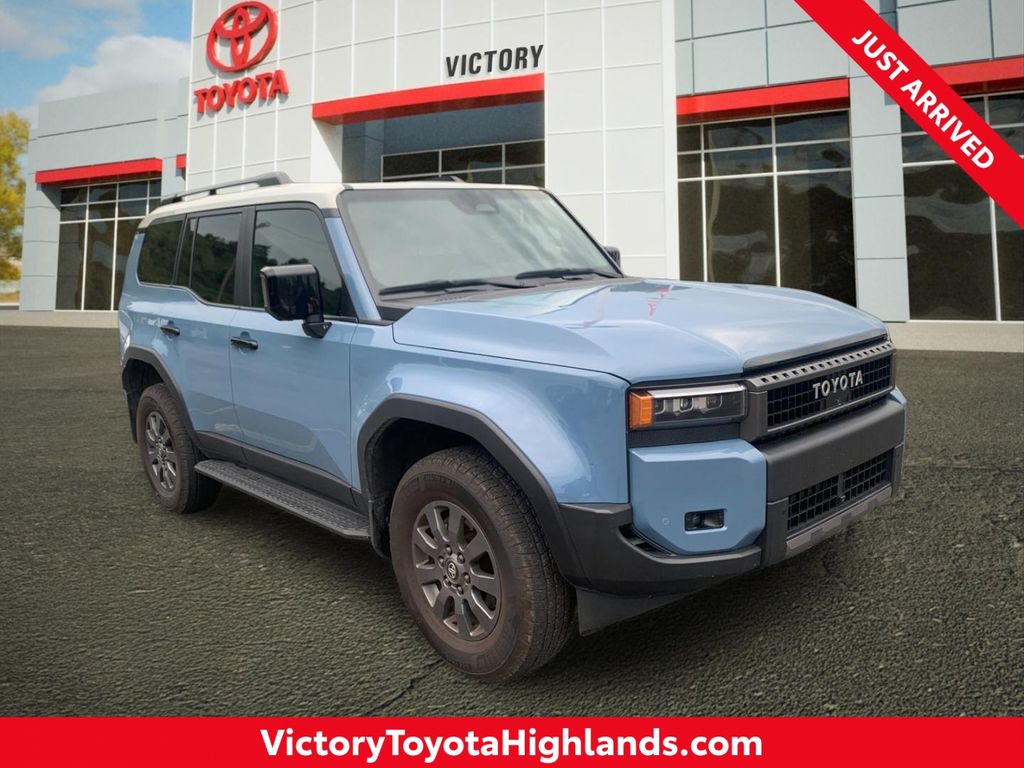 Heritage Blue/Gray Scape 2025 Toyota Land Cruiser SUV / Crossover Four-Wheel Drive 8-Speed Automatic