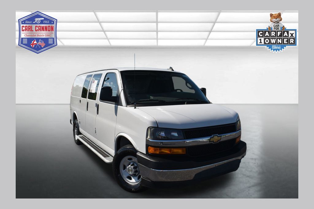 Summit White 2024 Chevrolet Express Cargo 2500 RWD Van Rear-Wheel Drive 8-Speed Automatic Overdrive