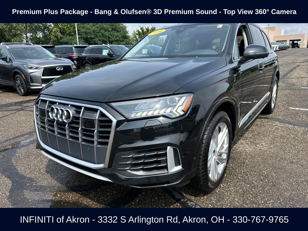 Mythos Black Metallic 2024 Audi Q7 SUV / Crossover All-Wheel Drive 8-Speed Automatic
