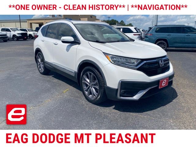 Platinum White Pearl 2020 Honda CR-V SUV / Crossover Front-Wheel Drive Continuously Variable Transmission