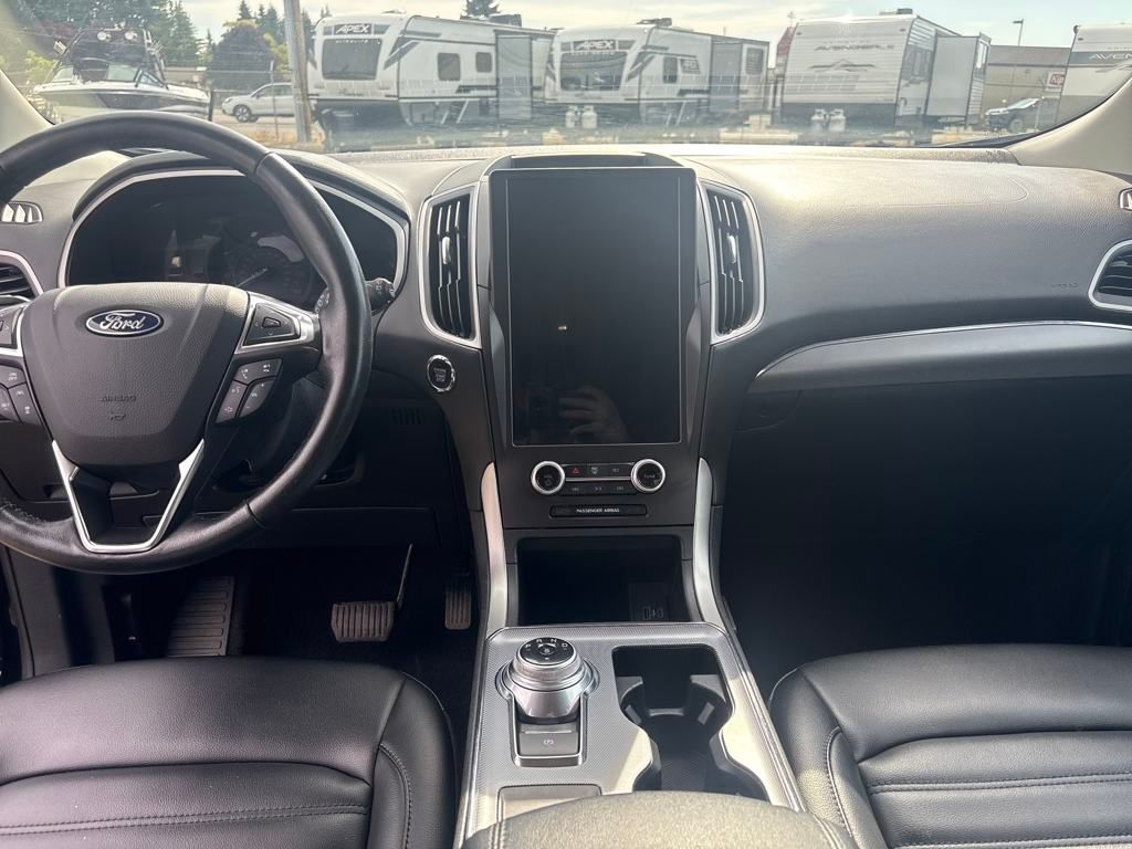 2021 Black Metallic Ford Edge SEL AWD SUV