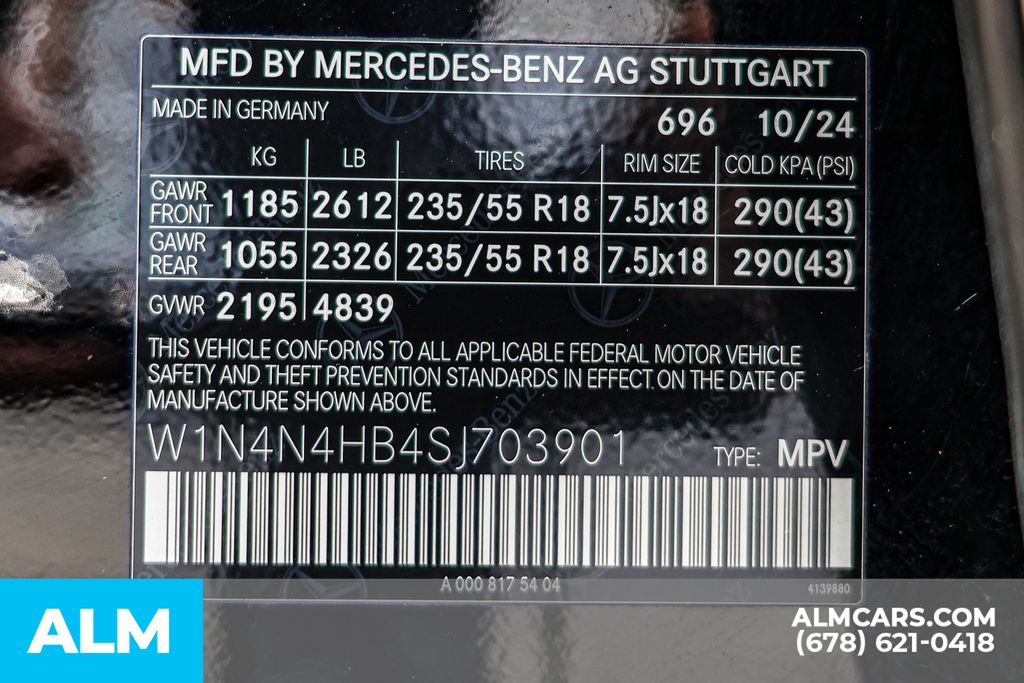 Used 2025 Black Mercedes-Benz GLA 250 image 62