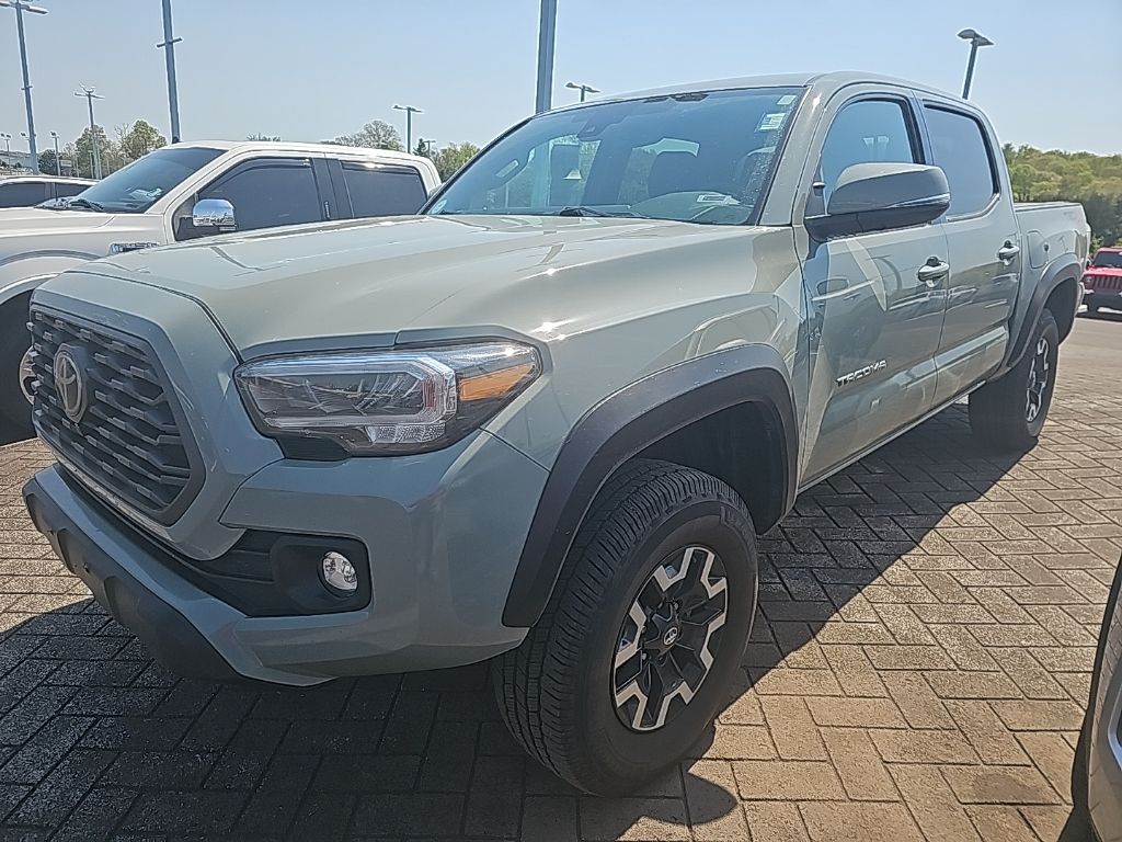 Lunar Rock 2022 Toyota Tacoma TRD Off Road Double Cab 4WD Pickup Truck Four-Wheel Drive 6-Speed Automatic