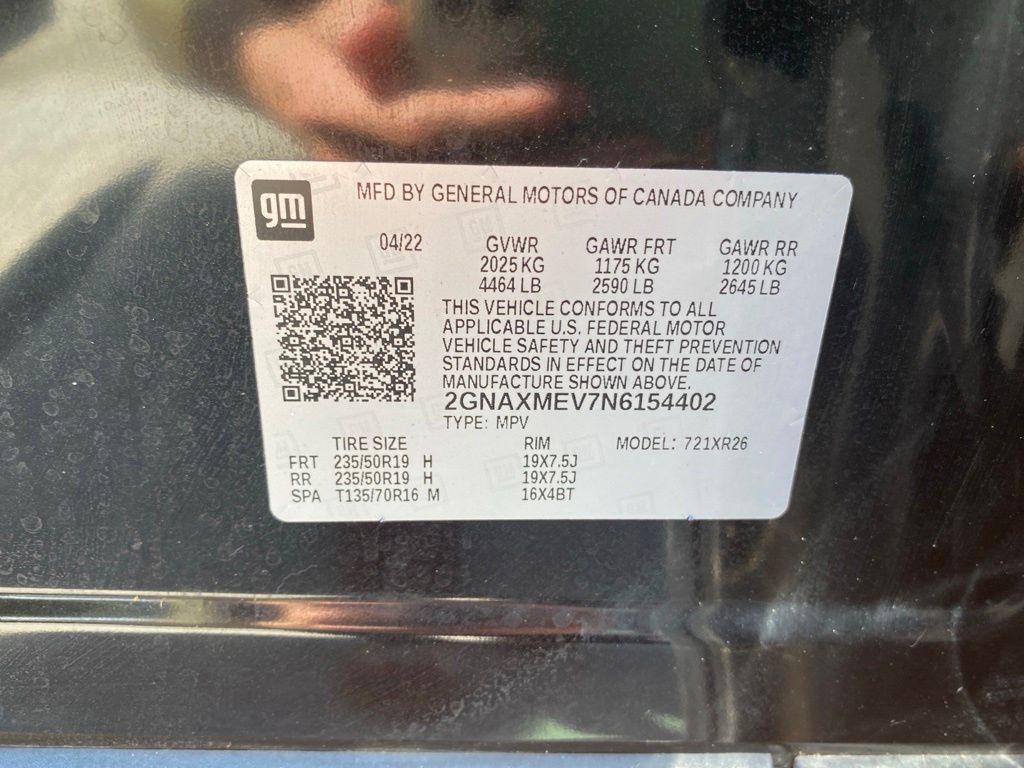2022 Chevrolet Equinox RS Black at Bob Ruth Ford