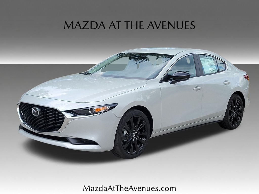 Ceramic White 2026 Mazda MAZDA3 Sedan Front-Wheel Drive 6-Speed Automatic