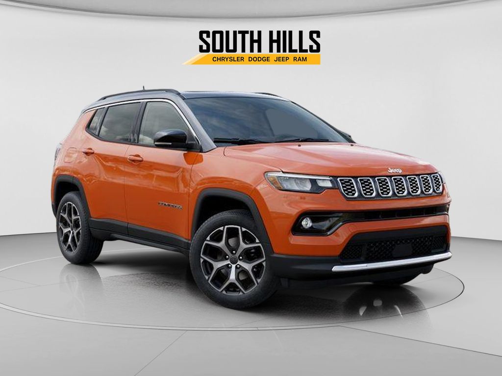 2026 Jeep Compass Limited Orange at South Hills CDJR