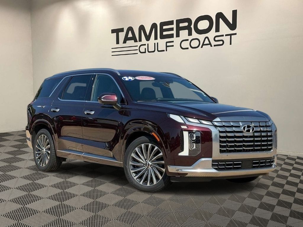 Red (Sierra Burgundy) 2024 Hyundai Palisade SUV / Crossover All-Wheel Drive 8-Speed Automatic