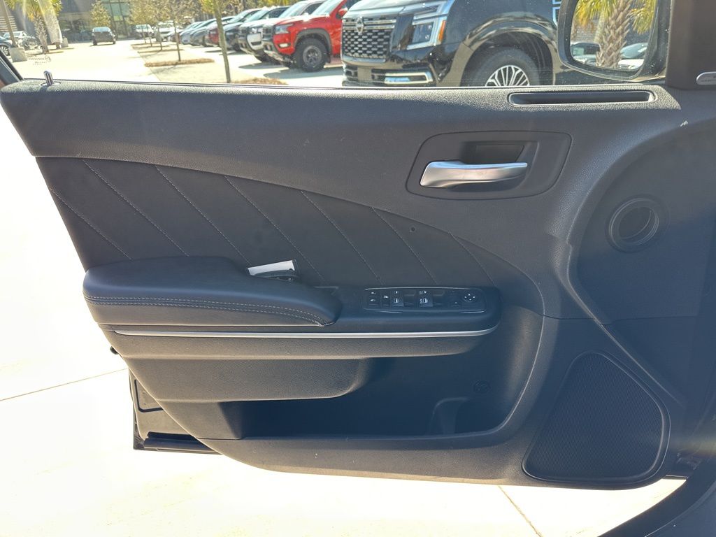 2023 Pitch Black Clearcoat Dodge Charger GT RWD Sedan