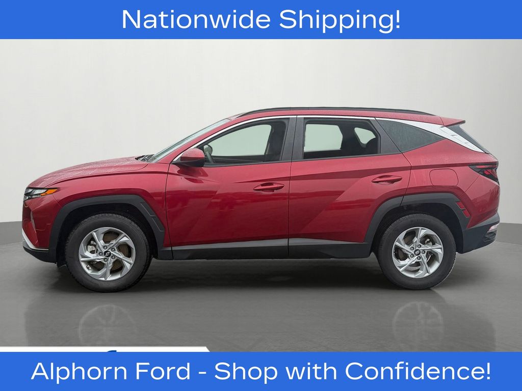 Ultimate Red 2024 Hyundai Tucson SUV / Crossover All-Wheel Drive 8-Speed Automatic