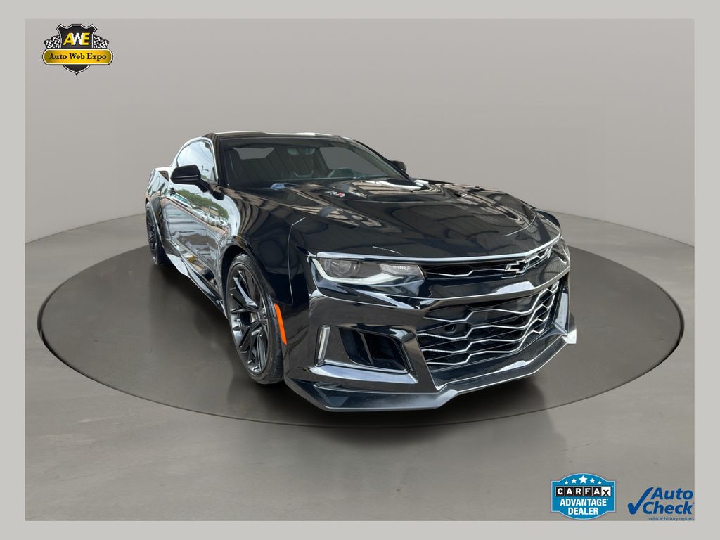 Black 2019 Chevrolet Camaro Coupe Rear-Wheel Drive Automatic
