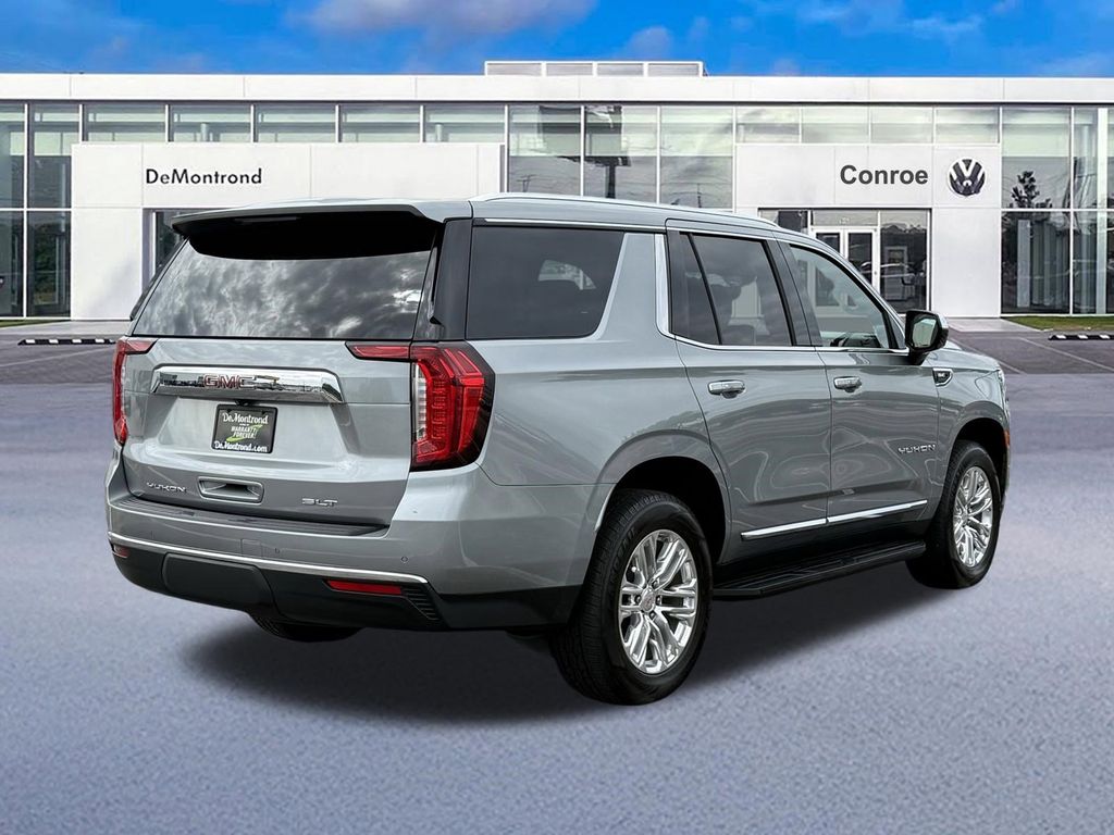 2024 GMC Yukon SLT Silver at DeMontrond Automotive Group