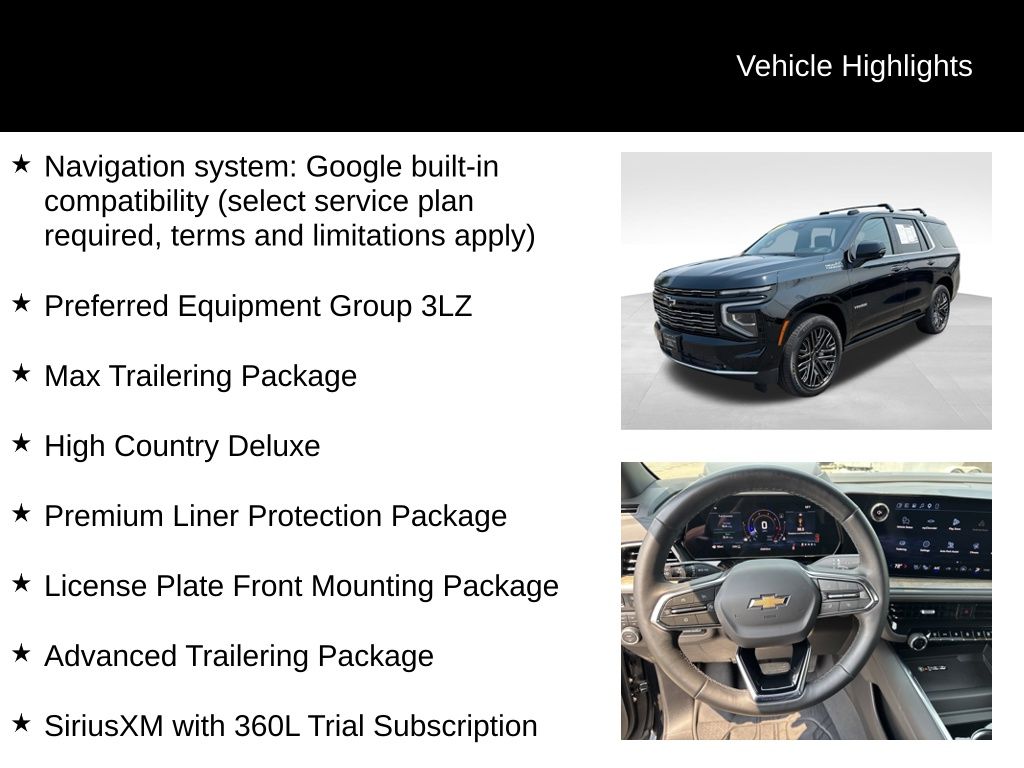 Used 2025 Chevrolet Tahoe SUV