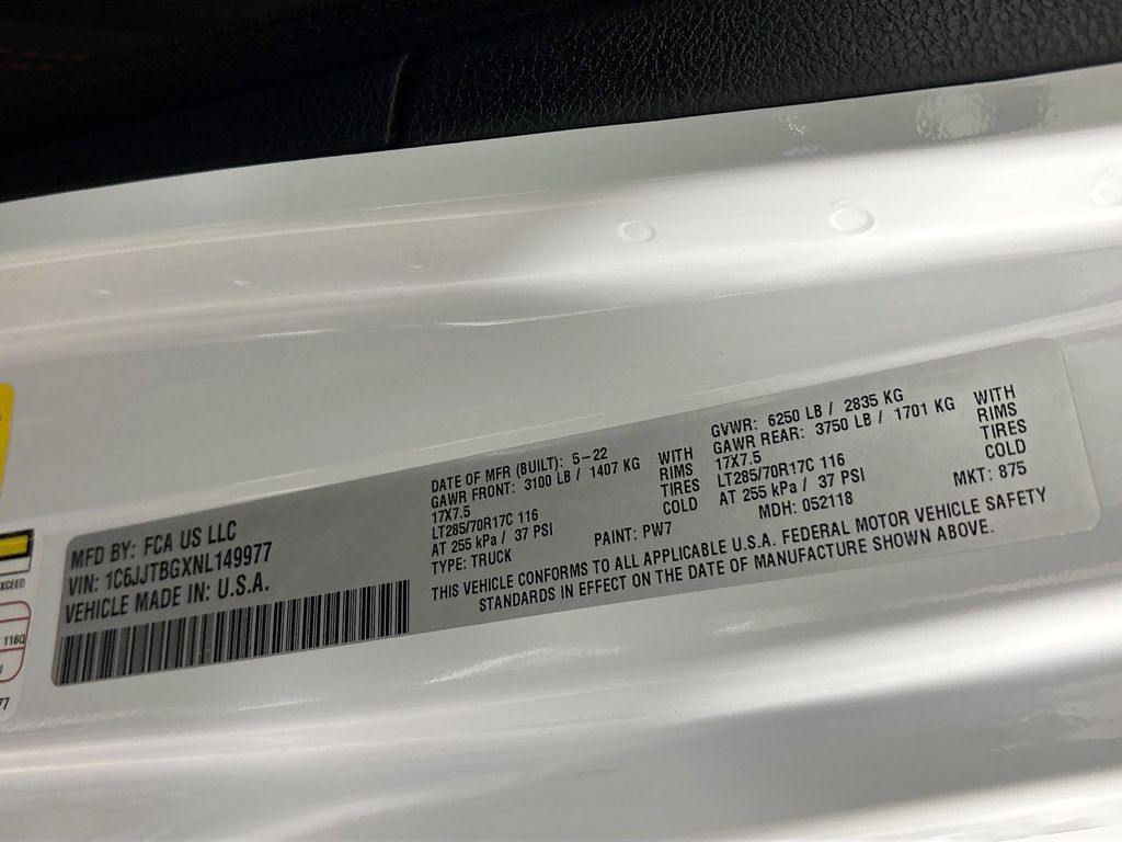 2022 Jeep Gladiator Rubicon