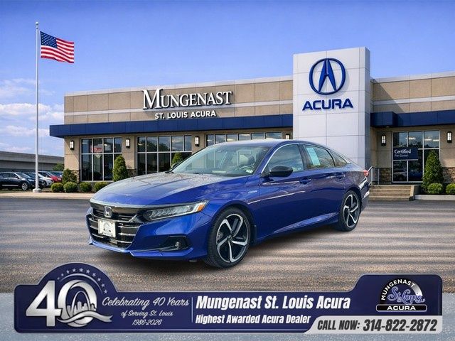 Still Night Pearl 2022 Honda Accord Hybrid Sport FWD Sedan Front-Wheel Drive Continuously Variable Transmission