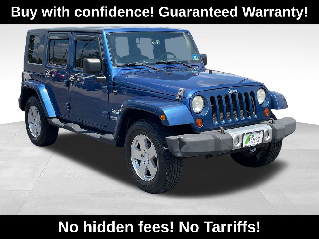 Deep Water Blue Pearlcoat 2010 Jeep Wrangler SUV / Crossover Four-Wheel Drive 4-Speed Automatic