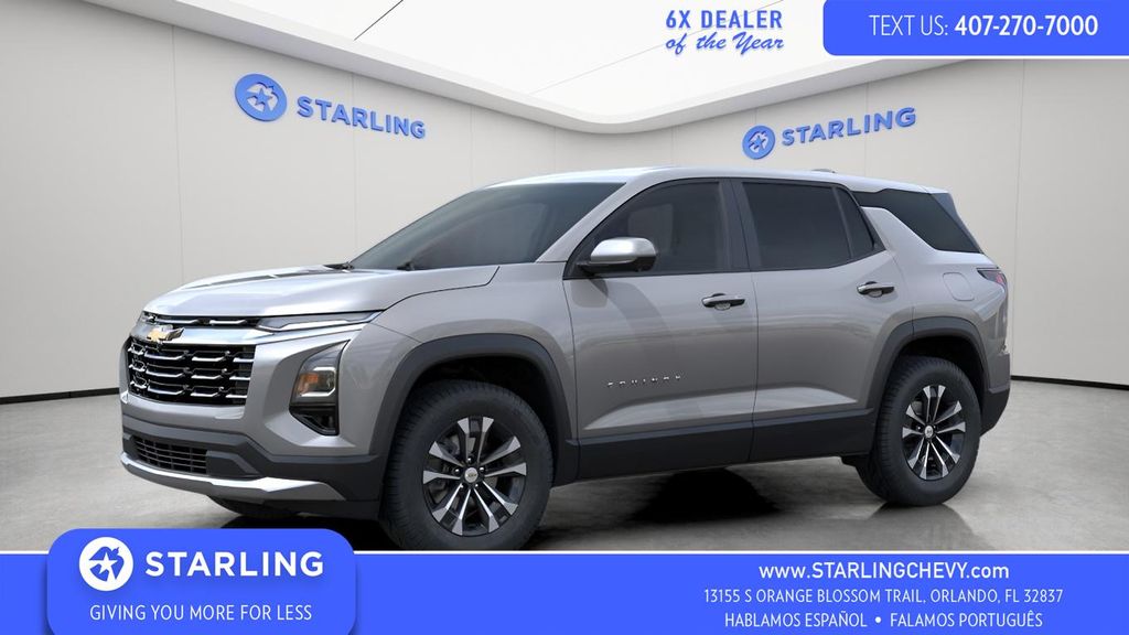 Sterling Gray Metallic 2027 Chevrolet Equinox SUV / Crossover Front-Wheel Drive 8-Speed Automatic