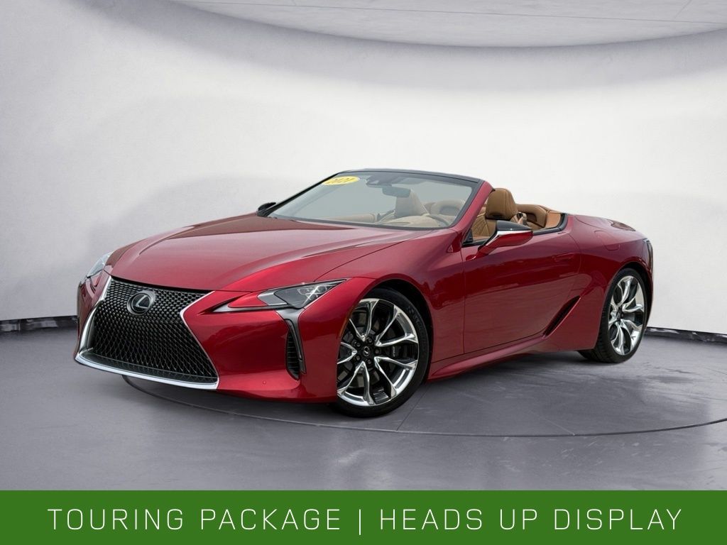 Infrared 2021 Lexus LC 500 Convertible RWD Convertible Rear-Wheel Drive Automatic