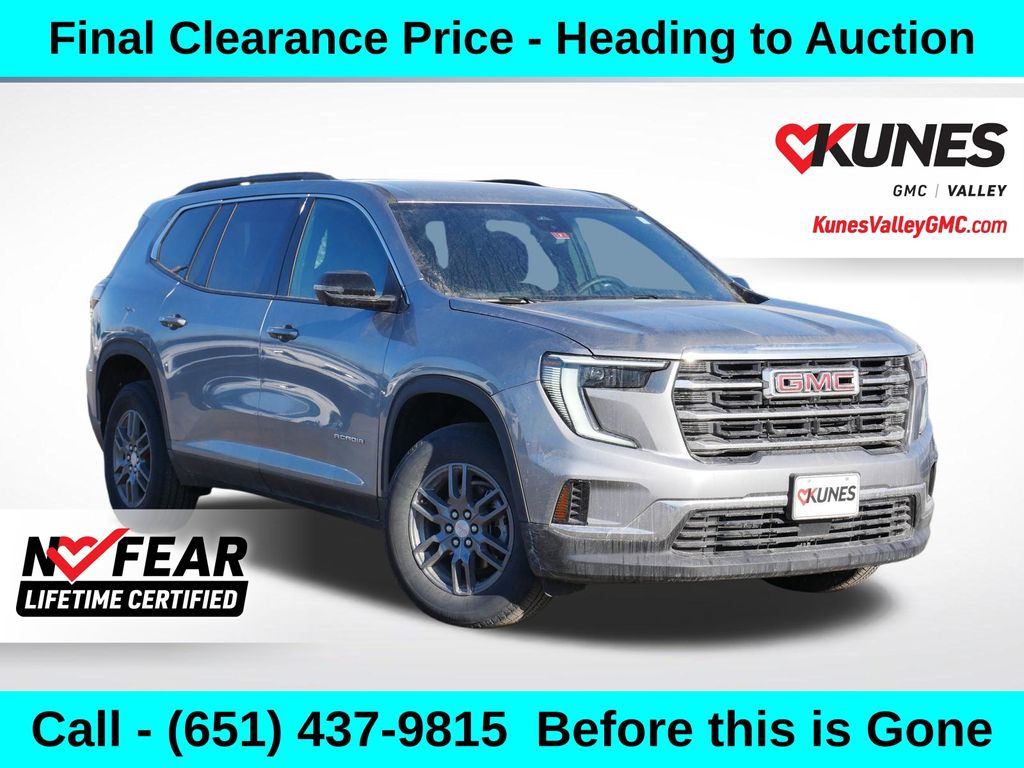Sterling Metallic 2025 GMC Acadia Elevation AWD SUV / Crossover Four-Wheel Drive 8-Speed Automatic