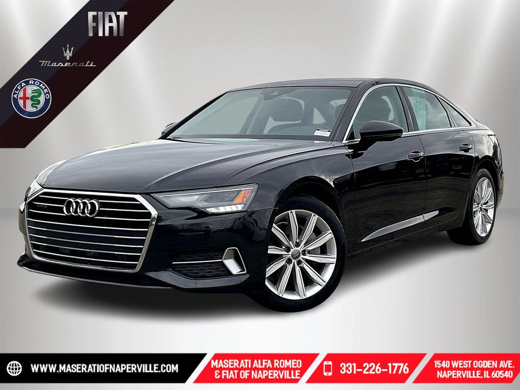 Brilliant Black 2020 Audi A6 Sedan 7-Speed Automatic
