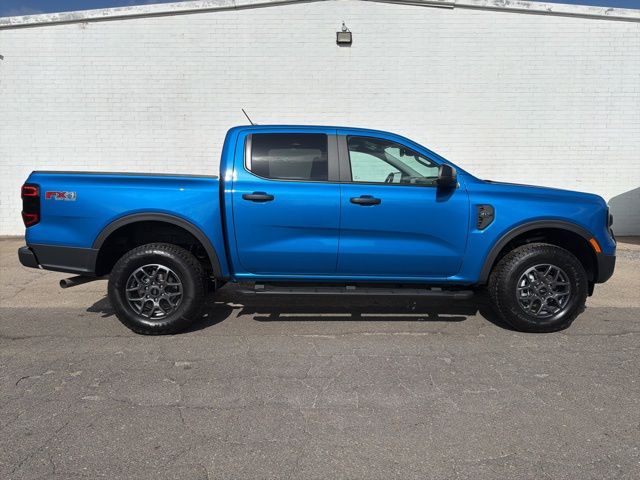 Velocity Blue Metallic 2025 Ford Ranger XLT SuperCrew 4WD Pickup Truck Four-Wheel Drive Automatic