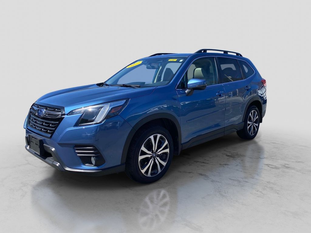 Horizon Blue 2023 Subaru Forester Limited Crossover AWD SUV / Crossover All-Wheel Drive Continuously Variable Transmission
