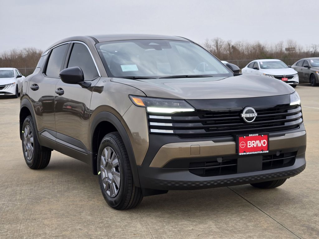 2026 Nissan Kicks S Brown at Central Houston Nissan