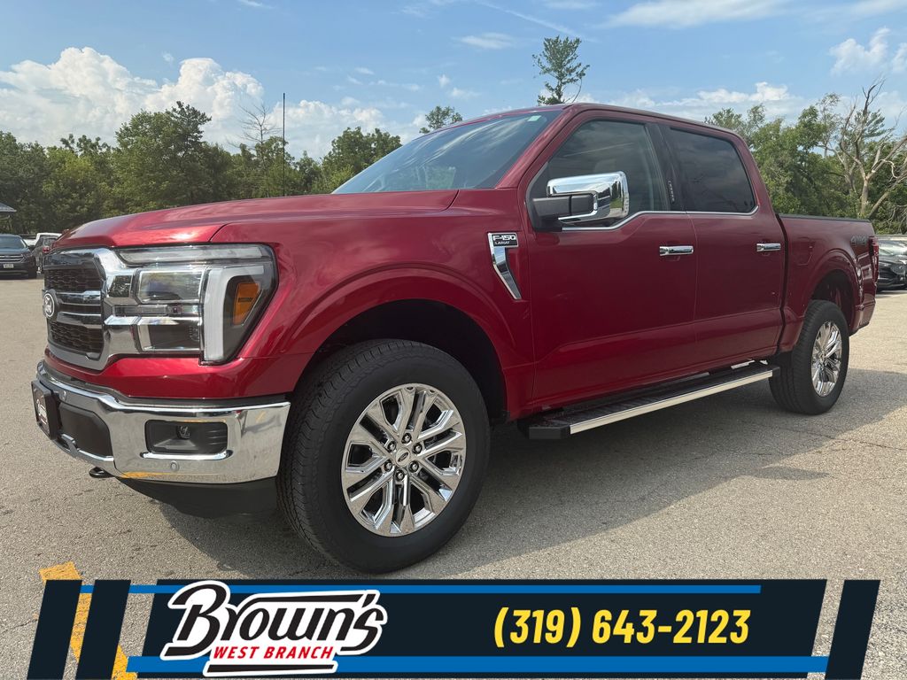Red 2026 Ford F-150 Pickup Truck Four-Wheel Drive Automatic