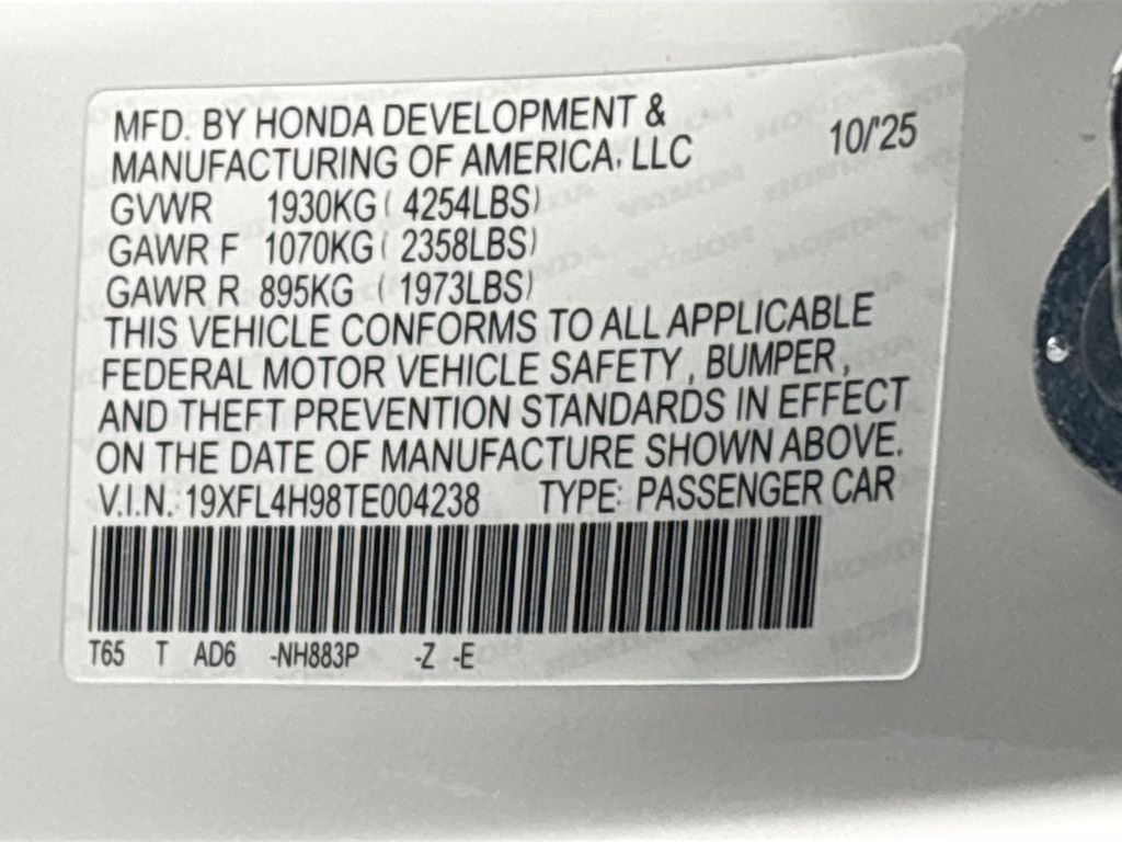 2026 Honda Civic Hybrid Sport Touring