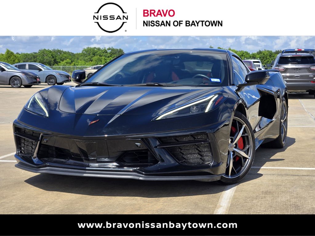 2022 Chevrolet Corvette Stingray Black at Central Houston Nissan