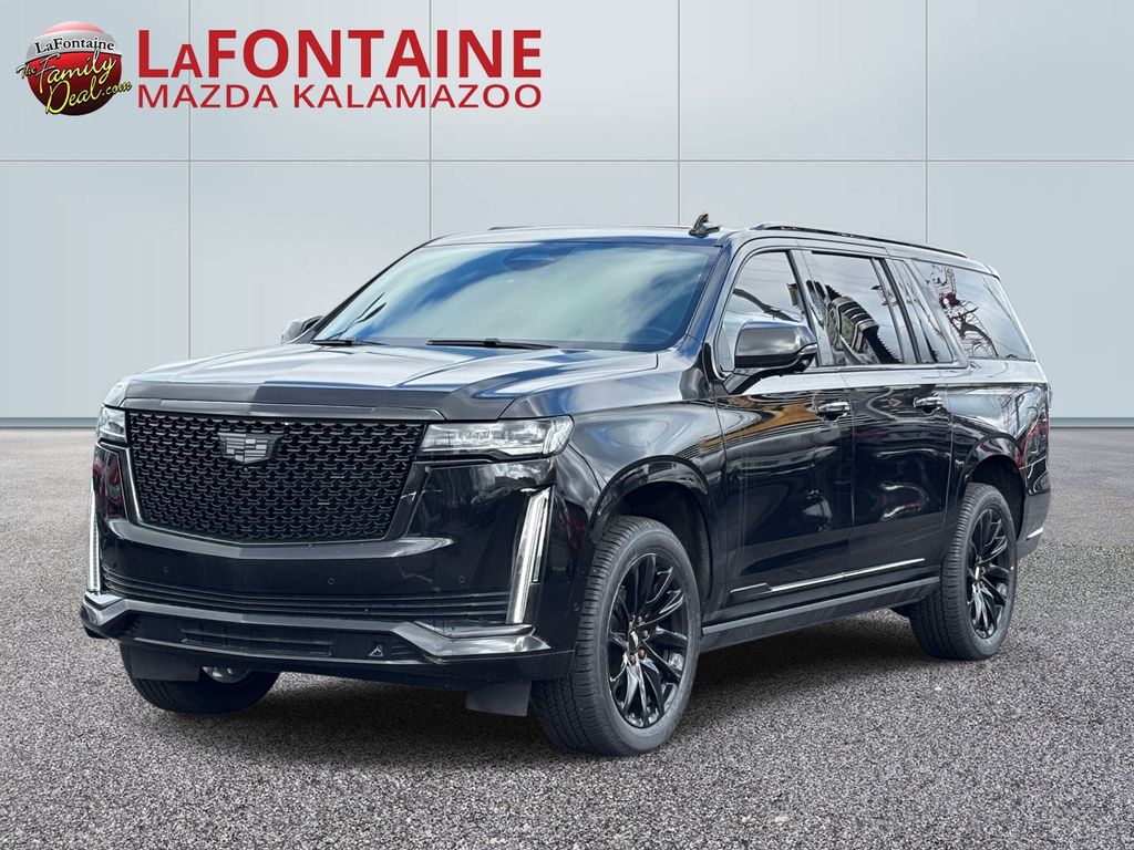 Black Raven 2021 Cadillac Escalade ESV Premium Luxury AWD SUV / Crossover Four-Wheel Drive