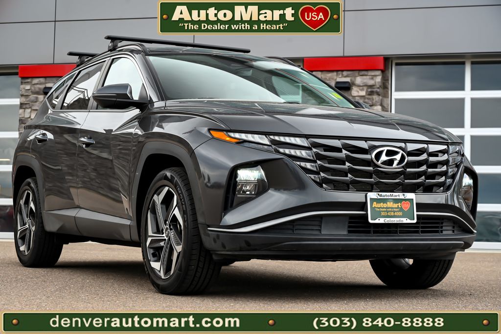 Portofino Gray 2023 Hyundai Tucson SUV / Crossover All-Wheel Drive 8-Speed Automatic
