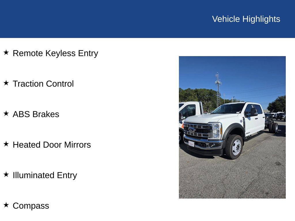 2025 Ford F-450 Chassis XL