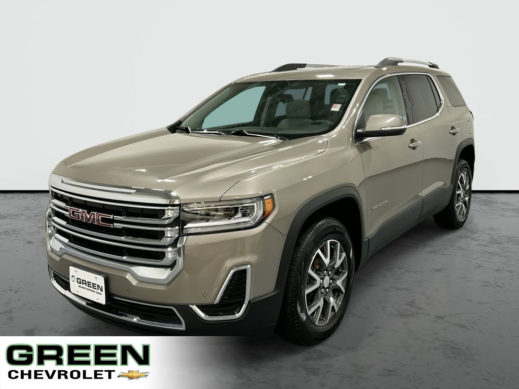 Light Stone Metallic 2023 GMC Acadia SUV / Crossover Four-Wheel Drive 9-Speed Automatic