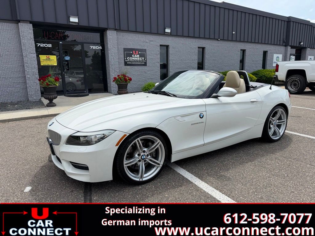 Alpine White 2011 BMW Z4 sDrive35is Roadster RWD Convertible Rear-Wheel Drive 7-Speed Manual