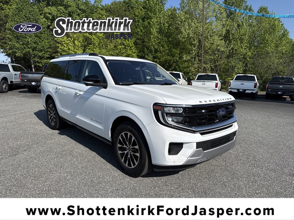 Oxford White 2025 Ford Expedition MAX Platinum 4WD SUV / Crossover Four-Wheel Drive Automatic
