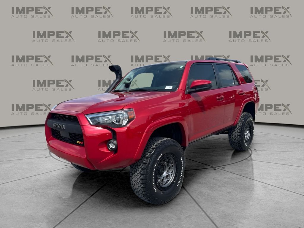 Barcelona Red Metallic 2022 Toyota 4Runner SUV / Crossover Four-Wheel Drive 5-Speed Automatic