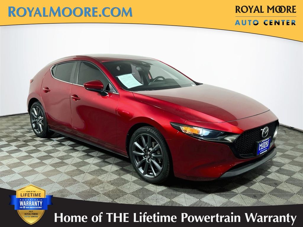 Soul Red Crystal Metallic 2023 Mazda MAZDA3 Hatchback Front-Wheel Drive 6-Speed Automatic