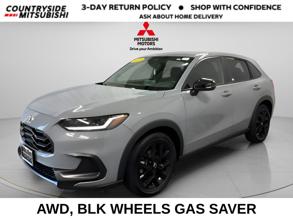 Gray 2025 Honda HR-V SUV / Crossover All-Wheel Drive Continuously Variable Transmission