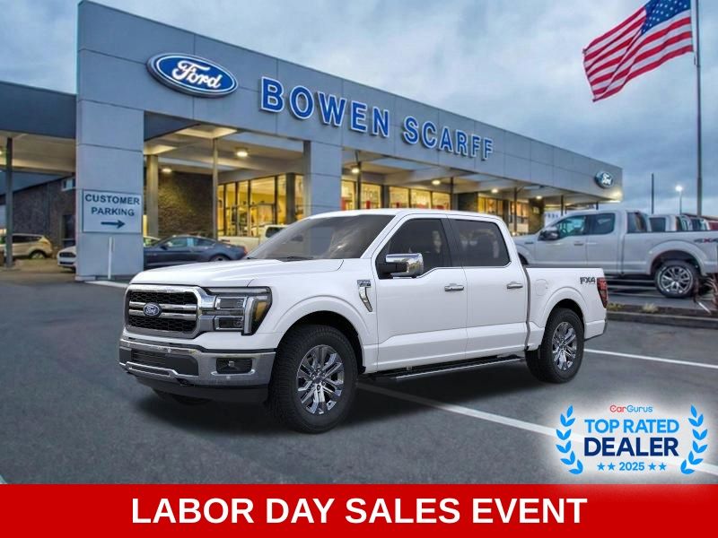 Star White Metallic Tri-Coat 2026 Ford F-150 Pickup Truck Four-Wheel Drive Automatic
