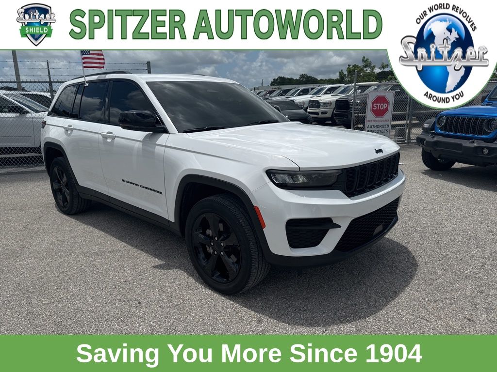 Certified 2023 Jeep Grand Cherokee Altitude with VIN 1C4RJHAG7PC633084 for sale in Elyria, OH